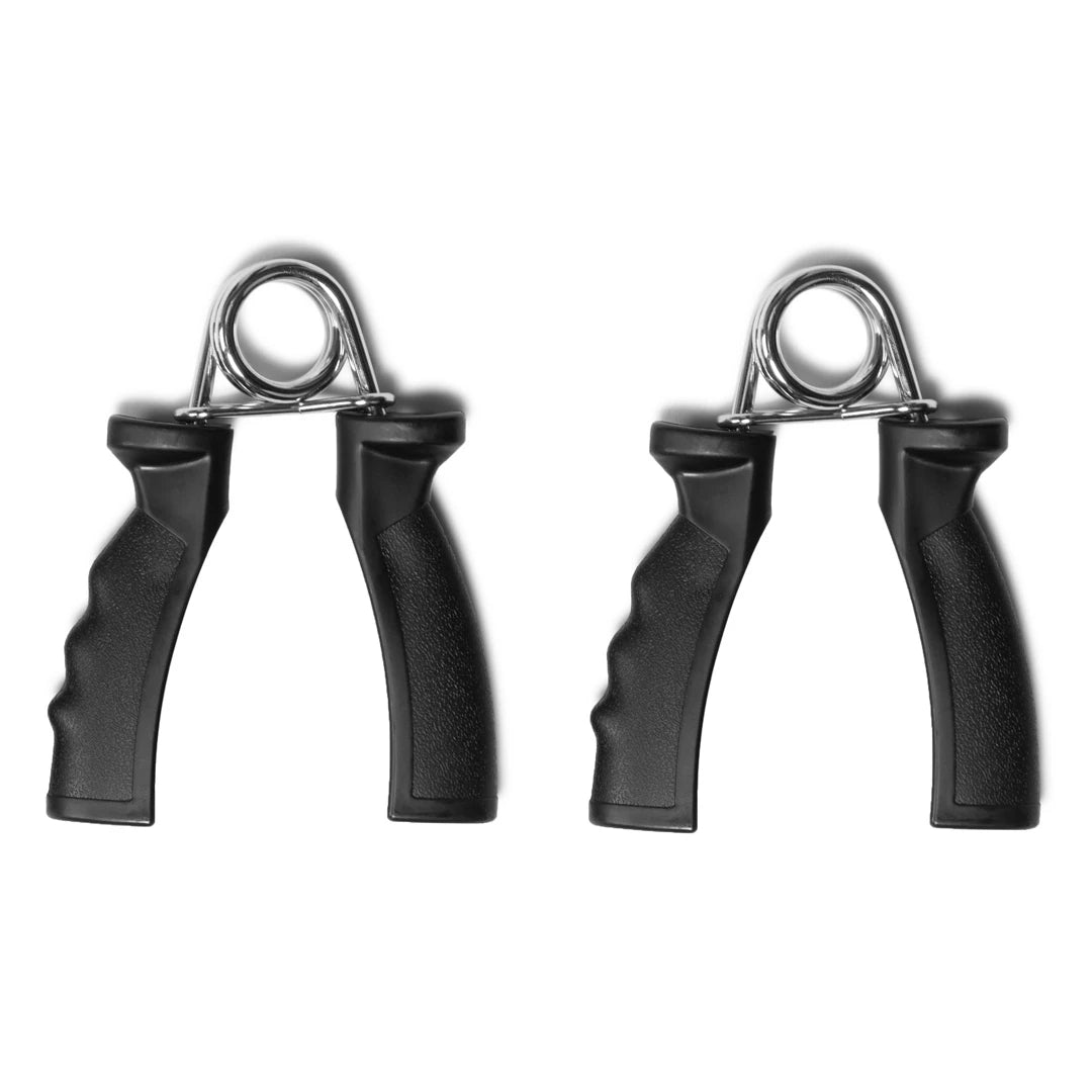 Mustat VirtuFit Hand Grips Soft -puristimet pehmustetuilla kahvoilla ja metallijousilla otevoimaharjoitteluun., kuva 1/1