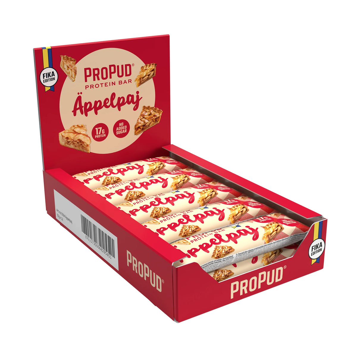 12 x NJIE ProPud Proteinbar 55 g Omenapiirakka