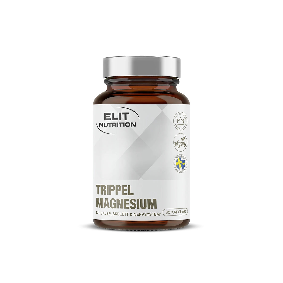 Elit Nutrition Trippel Magnesium 60 kapselia