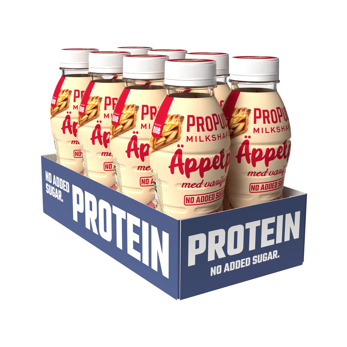 8 x NJIE ProPud Protein Milkshake 330 ml Omenapiirakka, kuva 1/1