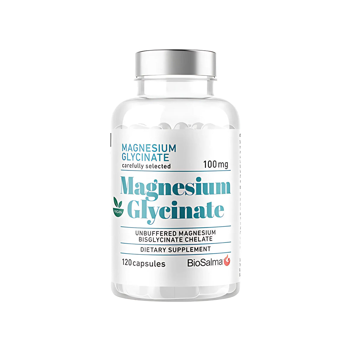BioSalma Magnesium Glycinate 120 kapselia
