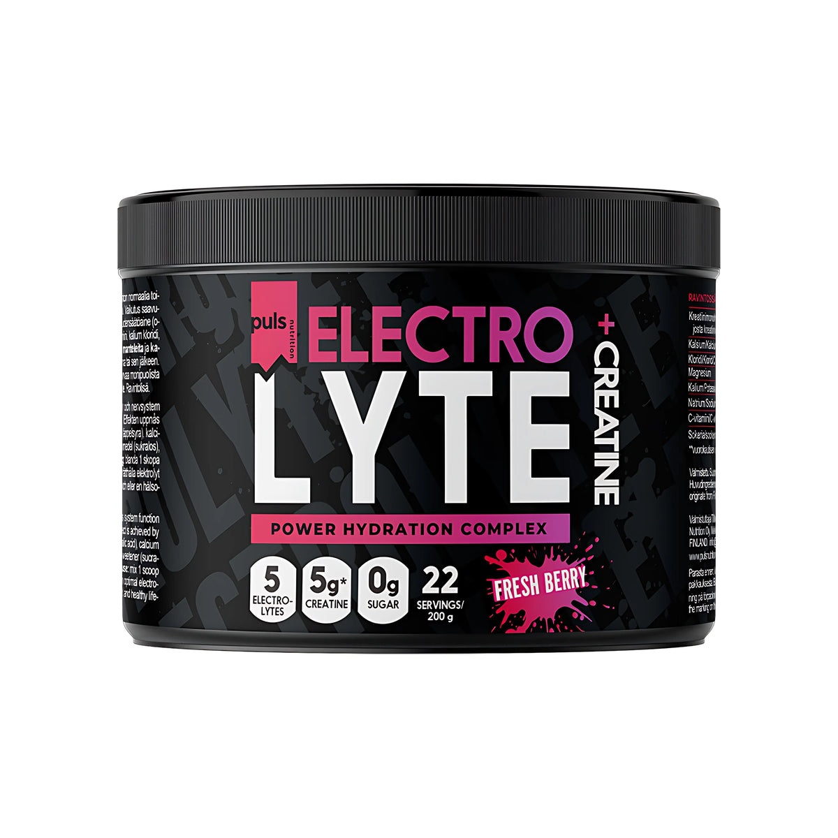 Puls Nutrition Electrolyte + Creatine 200 g, kuva 1/2
