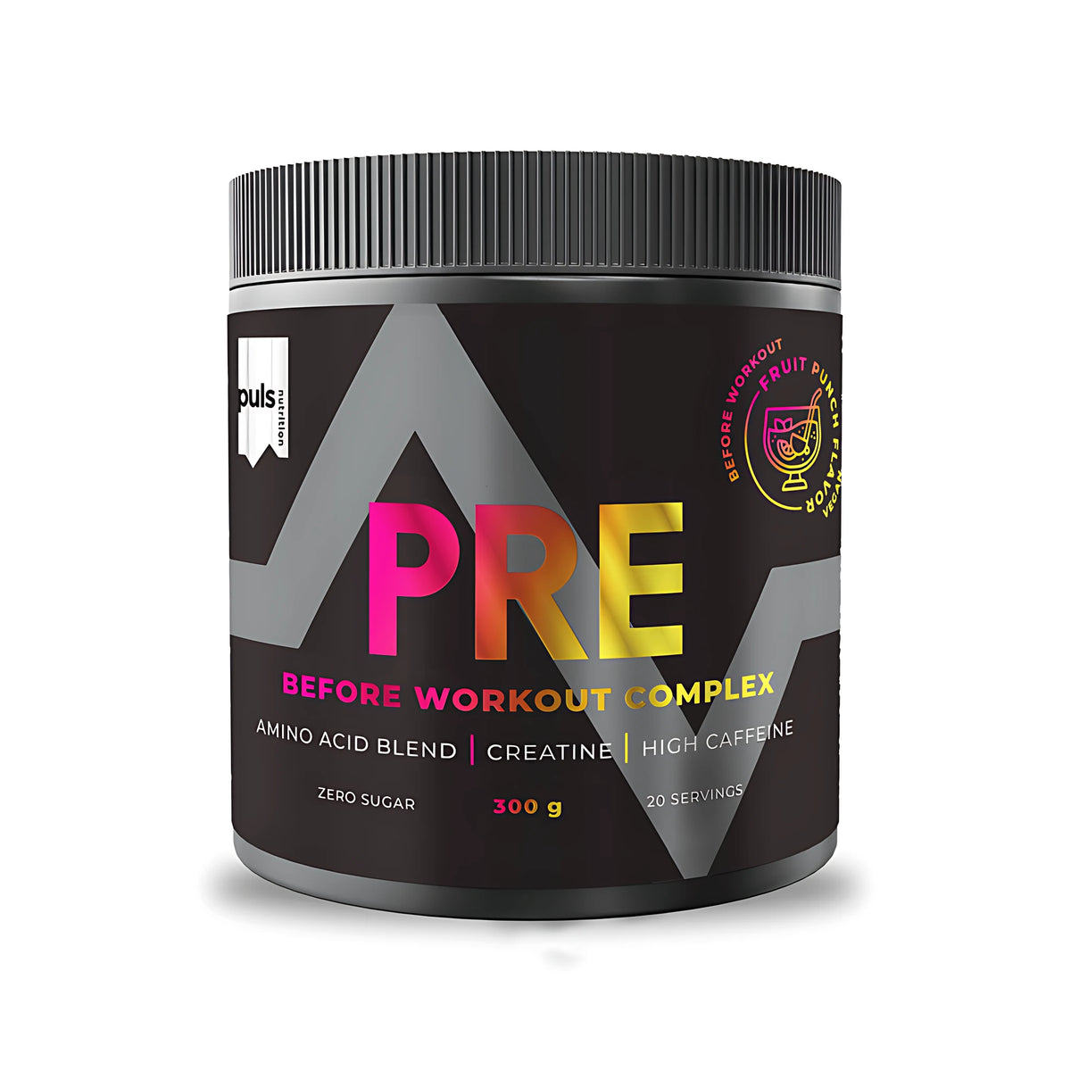 Puls Nutrition Pre Workout Amino Acid Powder 300 g, bild 4 av 6