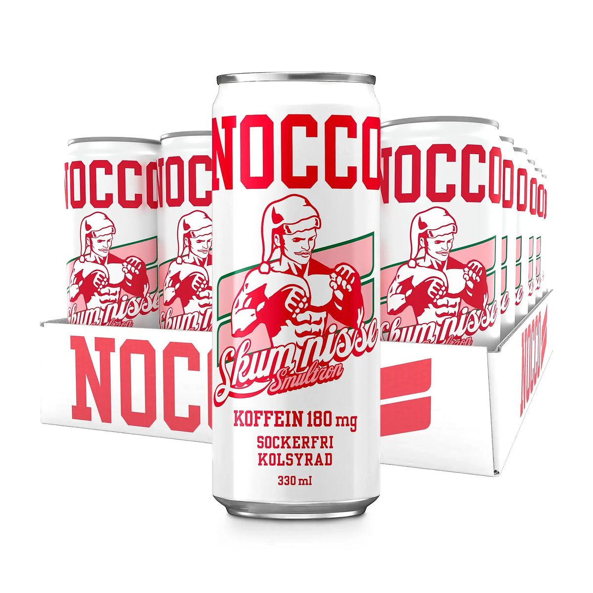 24 x NOCCO BCAA 330 ml Skumnisse
