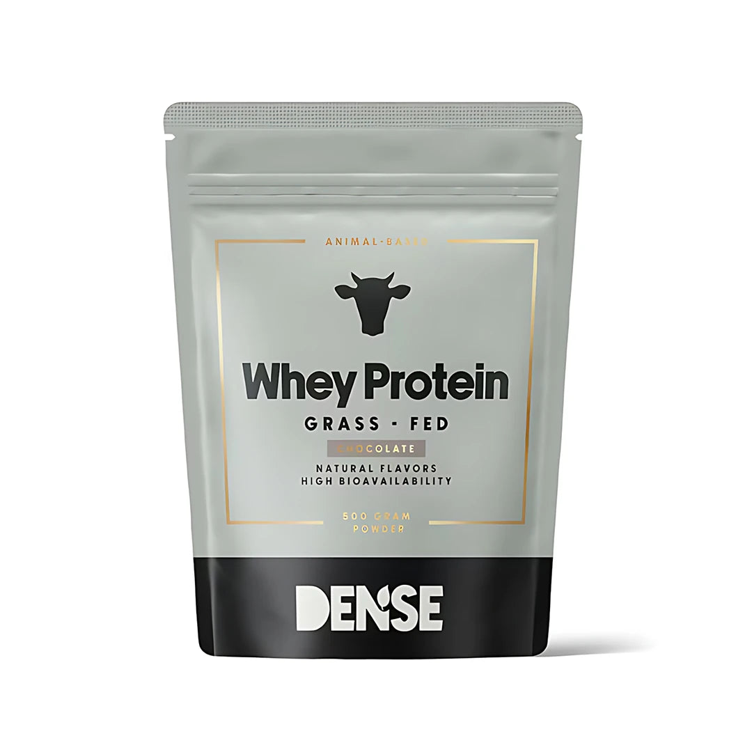 Dense heraproteiini 500 g -proteiinijauhe harmaa-mustassa pussissa, makuna suklaa., kuva 3/3