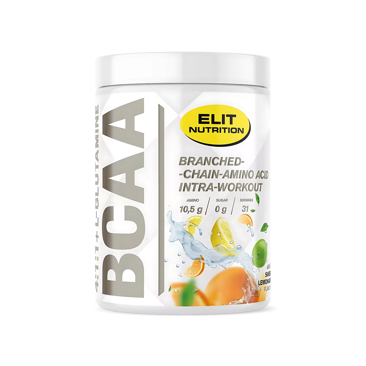 Elit Nutrition BCAA 4:1:1 + L-glutamine 400 g, kuva 6/6