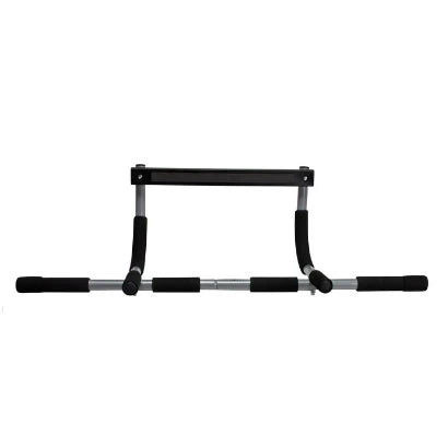 Virtufit Door Gym Multi -leuanvetotanko oviaukkoon, valmistettu teräksestä mustilla pehmustetuilla kahvoilla ylävartalon treeniin., kuva 1/1