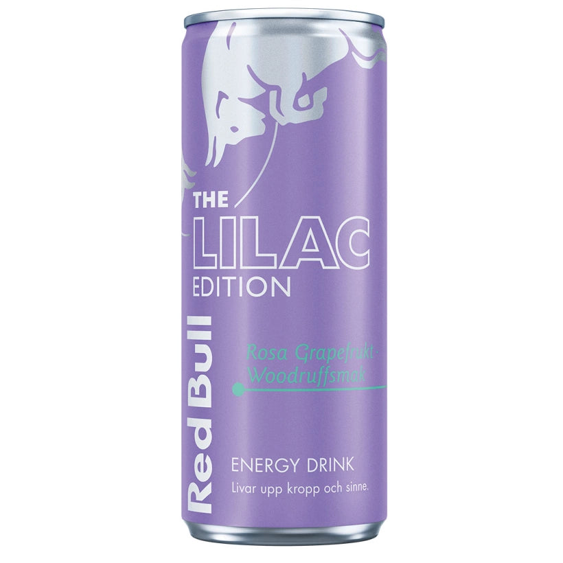 Red Bull energiajuoma 250 ml liilassa tölkissä, makuna Lilac Edition., kuva 9/15
