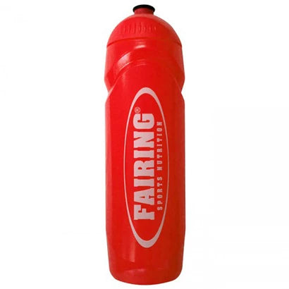 Punainen Fairing Vattenflaska 750 ml valkoisella logolla ja käytännöllisellä push and pull -korkilla treeniin., kuva 1/1